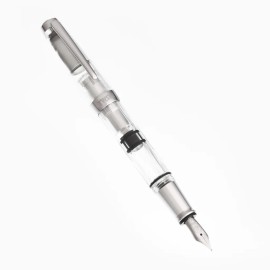 TWSBI Diamond Mini AL Silver Fountain Pen Fine nib