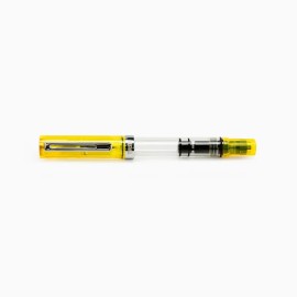 Twsbi Eco Trasparent Yellow Fountain Pen Fine nib