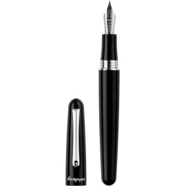 Penna Stilografica Montegrappa Elmo 01 Black pennino F ISEOR2AC