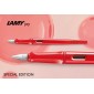 Penna stilografica calligrafica Lamy joy Strawberry 1,5 mm Special Edition 2023 1237428