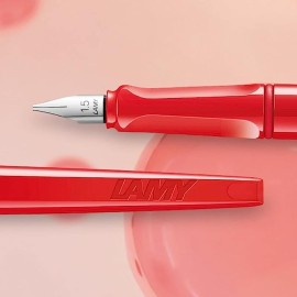 Penna stilografica calligrafica Lamy joy Strawberry 1,5 mm Special Edition 2023 1237428