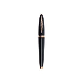 Pineider Penna Stilografica Tempi Moderni Black Rose Gold  - Pennino M SPP6001M623