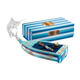 Penna stilografica Montegrappa The Old Man and The Sea Argento - Pennino F