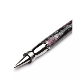 Pineider Arco Violet Rollerball pen Palladium trims  - Limited Edition