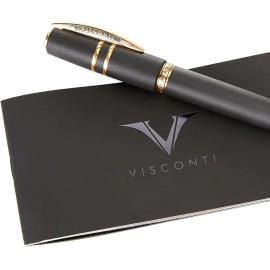 Visconti Homo Sapiens Lava Bronze Rose Gold Trim Fountain pen Extrafine nib