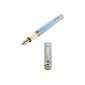 Penna stilografica Montegrappa Ken™️ The Movie Icon Azzurro cipria - Pennino F