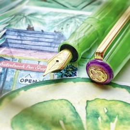 Esterbrook JR Pocket Key Lime 钢笔 EJRKL-M M 笔尖