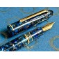 Esterbrook Estie Nouveau Bleu 金色镶边钢笔 Journaler 笔尖