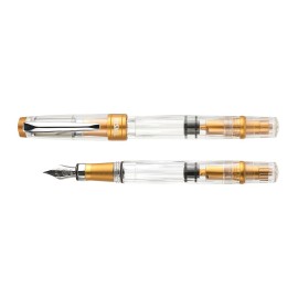 Penna stilografica Twsbi Diamond 580AL Sunset Yellow pennino M M7449730