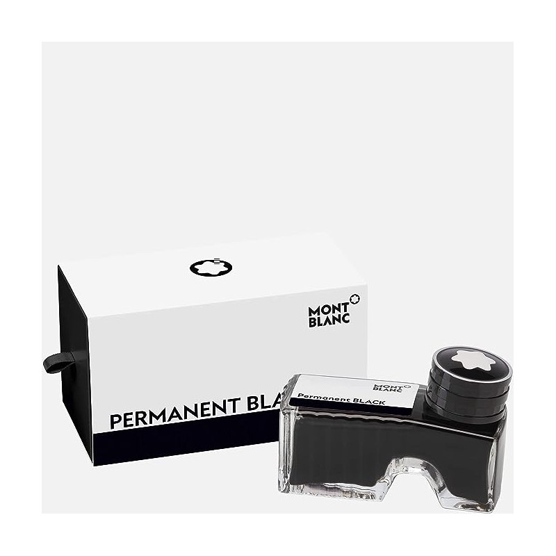 Montblanc Inchiostro per stilografica nero black 60ml 105190