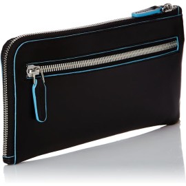 Piquadro Pochette Blue Square Black AC2648B2/N