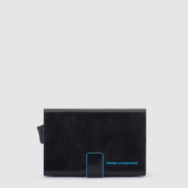Porta carte di credito con sliding system Piquadro Nero PP5961B2R/N
