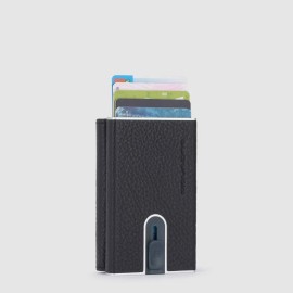 Piquadro Compact Wallet with sliding system and coin pocket Modus Special PP5585MOSR/N