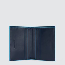 Piquadro Vertical men’s wallet Blue PU5962B2R/BLUE