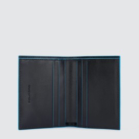 Portafoglio Piquadro uomo verticale con porta carte di credito Nero PU5962B2R/N