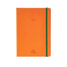 Agenda settimanale Pineider Funky 12 mesi 2024 Arancio - 14.5x21 cm