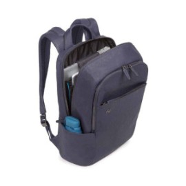 Piquadro Computer 14" and iPad® Backpack Black Square CA3214B3/BLUE