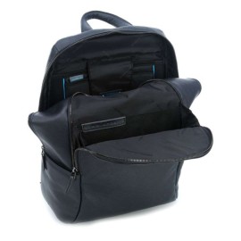 Piquadro Computer 14" and iPad® Backpack Black Square CA3214B3/BLUE