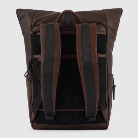 Piquadro Roll Top Backpack Dark brown CA5677AP/TM