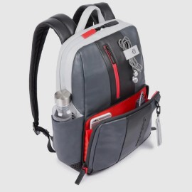 Piquadro Computer Backpack Grey/Black CA3214UB00BM/GRN
