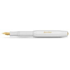 Penna stilografica Kaweco Classic Sport bianca F 10000006