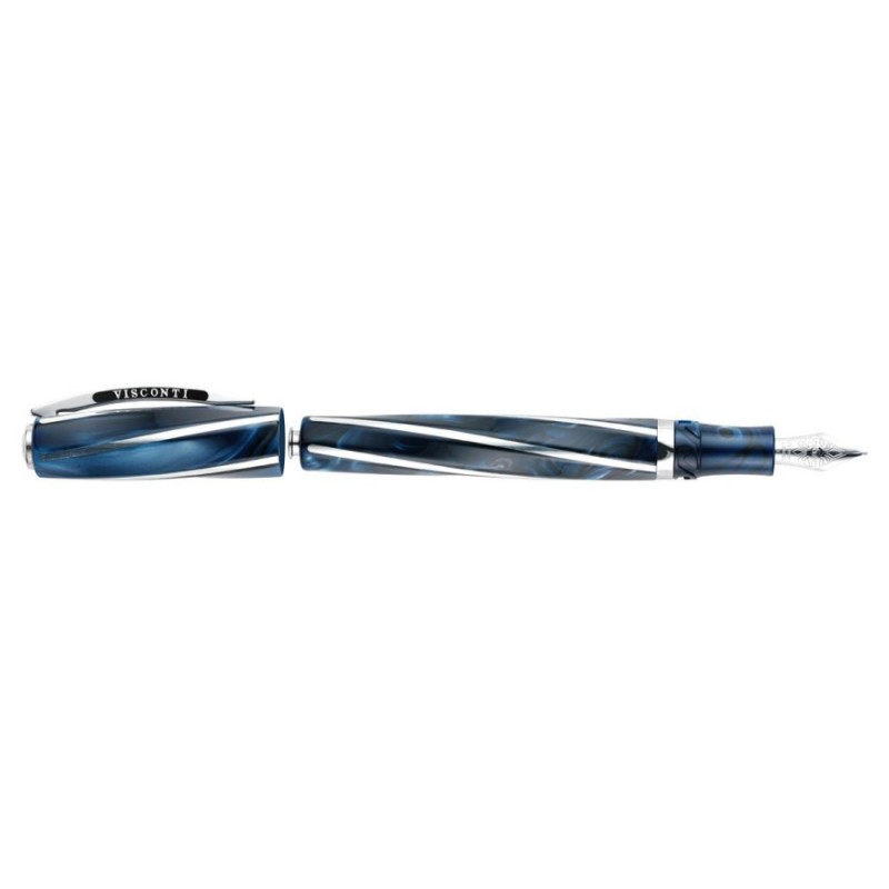 Penna stilografica Visconti Divina Elegance Oversize Imperial Blue - pennino M