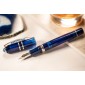 Penna Stilografica Visconti Homo Sapiens Demo Stones Blue Zaffiro 14 kt KP15-16-FPM