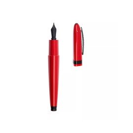 Pineider Tempi Moderni Fountain pen Racing Red/Black -Fine nib