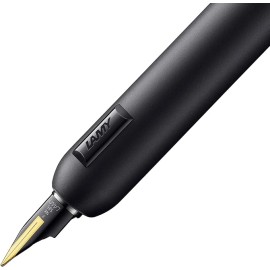 Penna stilografica Lamy Dialog cc All Black pennino F 1237495