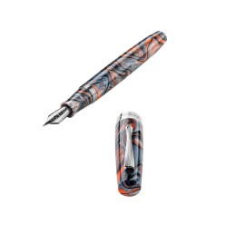 Montegrappa Penna Stilografica Elmo 02 Croda Rossa pennino EF