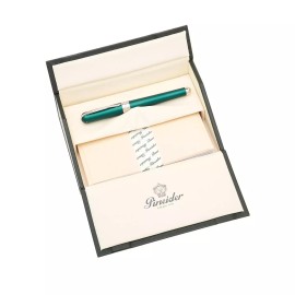 Pineider Avatar UR Art Fountain pen Green palladium trims- M nib