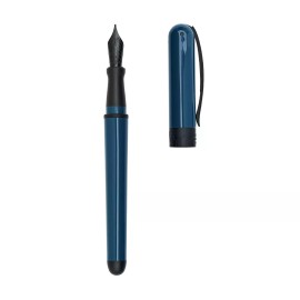 Penna Stilografica Pineider Avatar UR Glossy Black Lapis Blue FP M