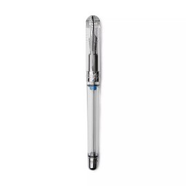 Penna Stilografica Pineider Avatar Twin Tank Touch Down Clear FP M