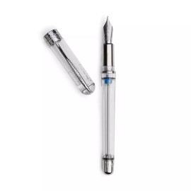 Pineider Avatar Twin Tank Touch Down  Fountain Pen Clear FP M