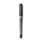 Pineider Avatar UR Twin Tank Touchdown Fountain Pen Grapene Black FP EF