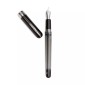 Pineider Avatar UR Twin Tank Touchdown Fountain Pen Grapene Black FP EF