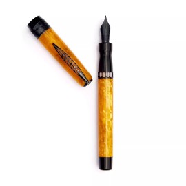 Pineider La Grande Bellezza Rock Fountain Pen Yellow - EF nib