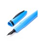 Penna stilografica Pineider Tempi Moderni France Racing Blue/Nero- Pennino F