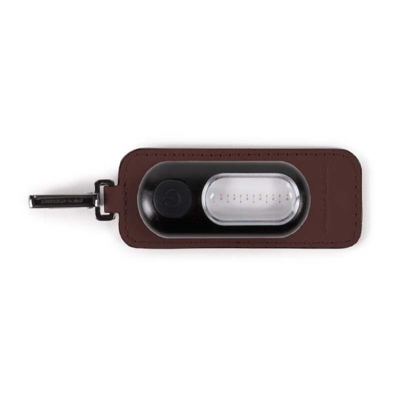 Piquadro Wearable tail light with address tag Stationery AC5620RS/M