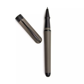 Pineider Avatar UR Matt Black Rollerball pen Stone