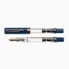 Penna stilografica Twsbi Eco Indigo Blu&Bronze EF M7449560