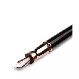 Penna stilografica Pineider LGB Rock Black Prince FP EF