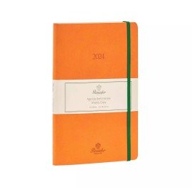 2024 Pineider Funky Weekly Agenda - Orange 14,5x21 cm