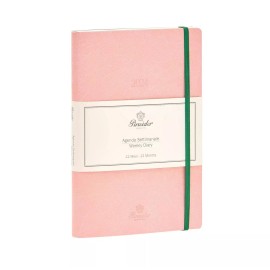 Agenda settimanale Pineider Funky 12 mesi 2024 Cipria - 14.5x21 cm