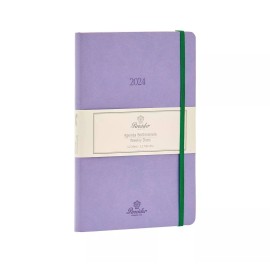 Agenda settimanale Pineider Funky 12 mesi 2024 Lavender - 14.5x21 cm