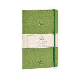 Agenda settimanale Pineider Funky 12 mesi 2024 Leaf Green - 14.5x21 cm