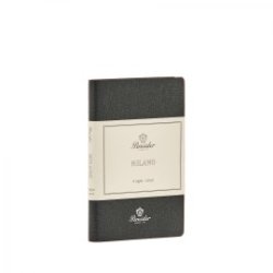 Pineider Taccuino a righe Notes Milano Midnight Black  9x14 cm