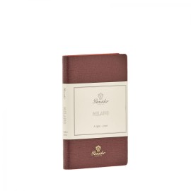 Pineider Lined Notes Milano Small 9x14 cm Wine Red 099106 378