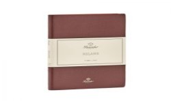 Pineider Lined Notes Milano Medium 14,5x21 cm Wine Red 099107 378