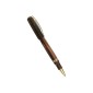 Visconti Medici Radica Yellow Gold Rollerball Pen